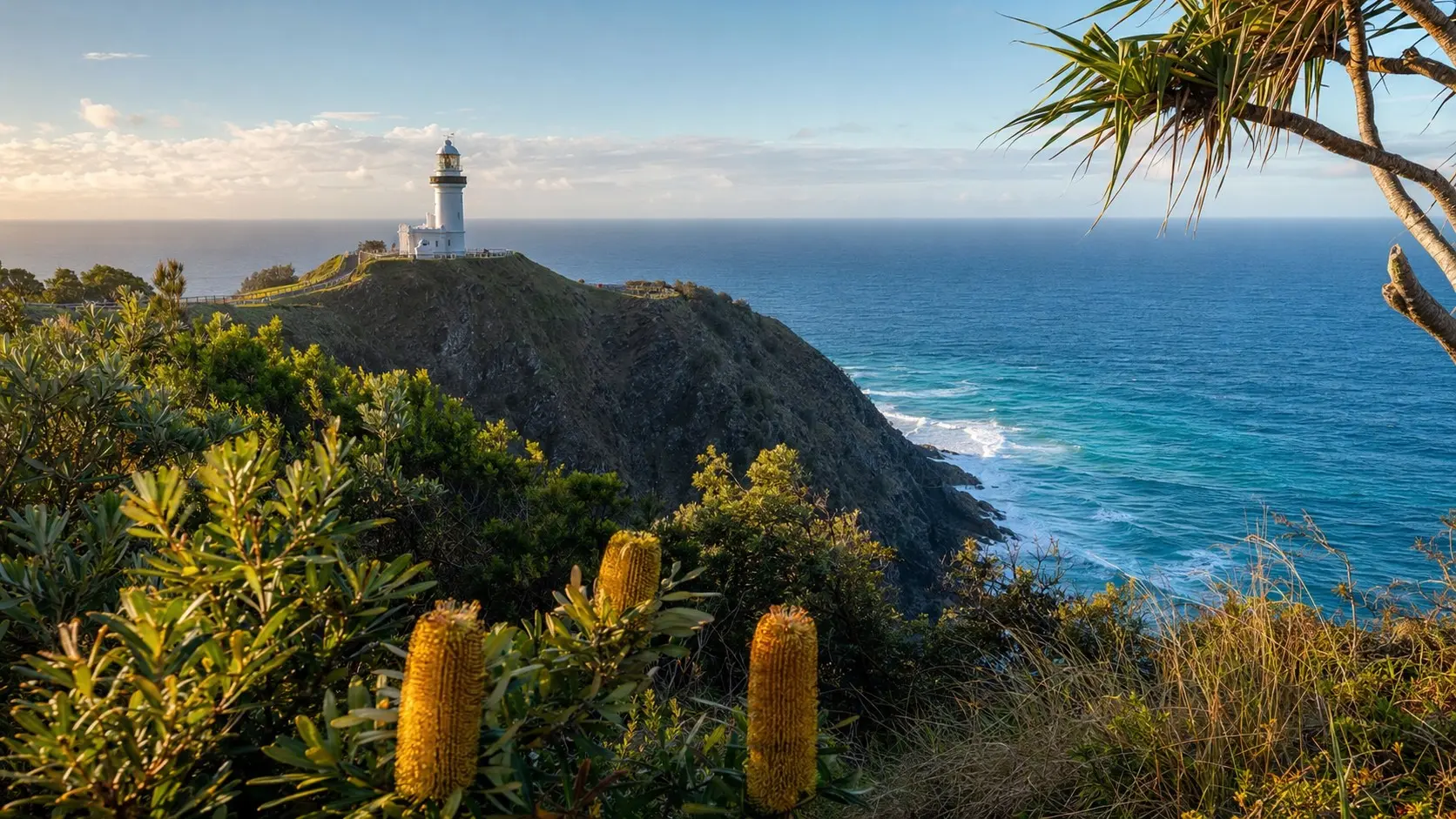 Gardens and landscape around Byron Bay, Northern Rivers NSW